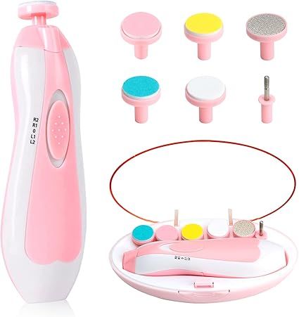 Baby electric nail clipper nail cutter manicure & Pedicure 0m+ | Baby nail trimmer