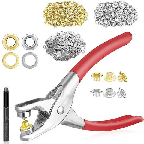 Metal Hand Press Tich Button Machine With 25 Button
